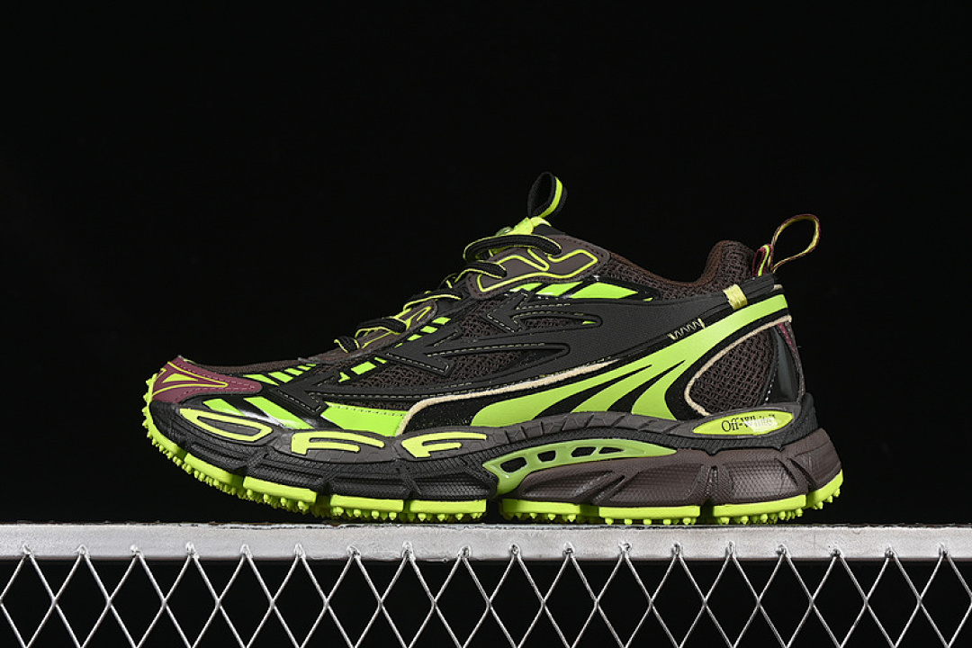 Off-White [OFF-WHITE BE RIGHT BLACK/GREEN]-[WOMAN:36-39]-[MAN:40-47], photo 1