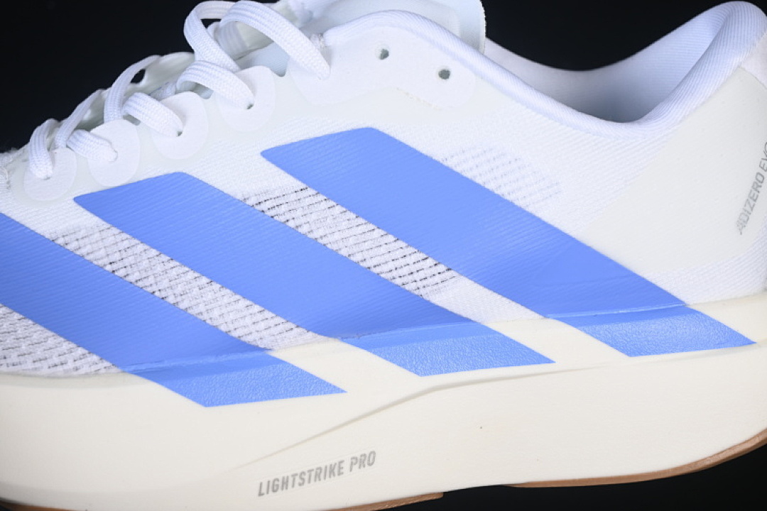 Adidas [JS4454]-[ADIZERO EVO SL WHITE/BLUE]-[WOMAN:36-39]-[MAN:40-45] - Image 8