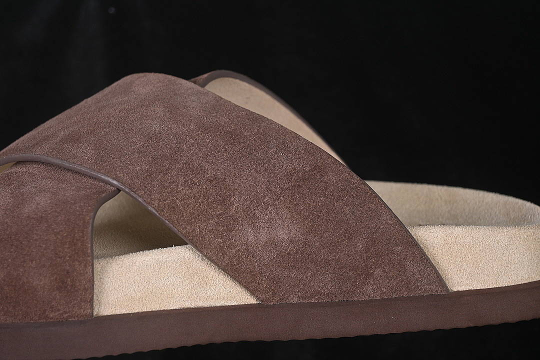 Unbranded [MZUSOLY327CAY70]-[BRUNELLO CUCINELLI FLIP FLOPS COFFEE/CHOCOLATE]-[WOMAN:39]-[MAN:40-45] - Image 5