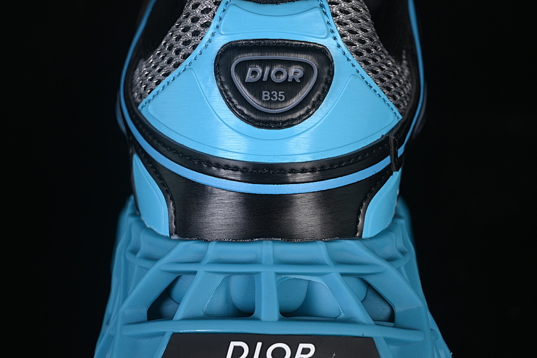Dior [LOW-TOP CASUAL SPORTS SHOES BLUE/BLACK]-[WOMAN:36-39]-[MAN:40-46] - Image 7