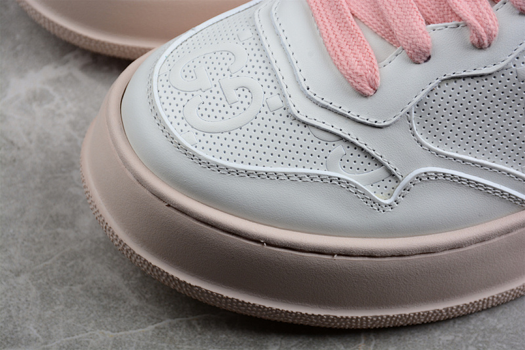 Chanel [GU*CCI SCREENER GG HIGH-TOP SNEAKER WHITE/WHITE/PINK]-[WOMAN:35-39]-[MAN:40-44] - Image 9