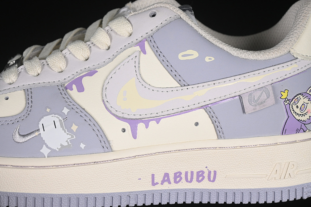 Nike [DB3301-221]-[AIR FORCE 1 07 LOW WHITE/PURPLE]-[WOMAN:36-39]-[MAN:40-45] - Image 8