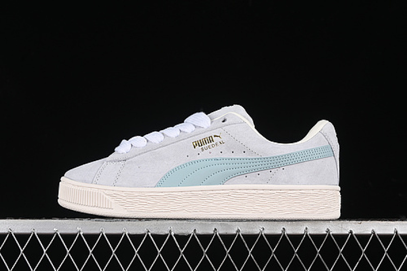 Puma Puma SUEDE XL WHITE/GREY/GREEN · 395205-10, photo 1