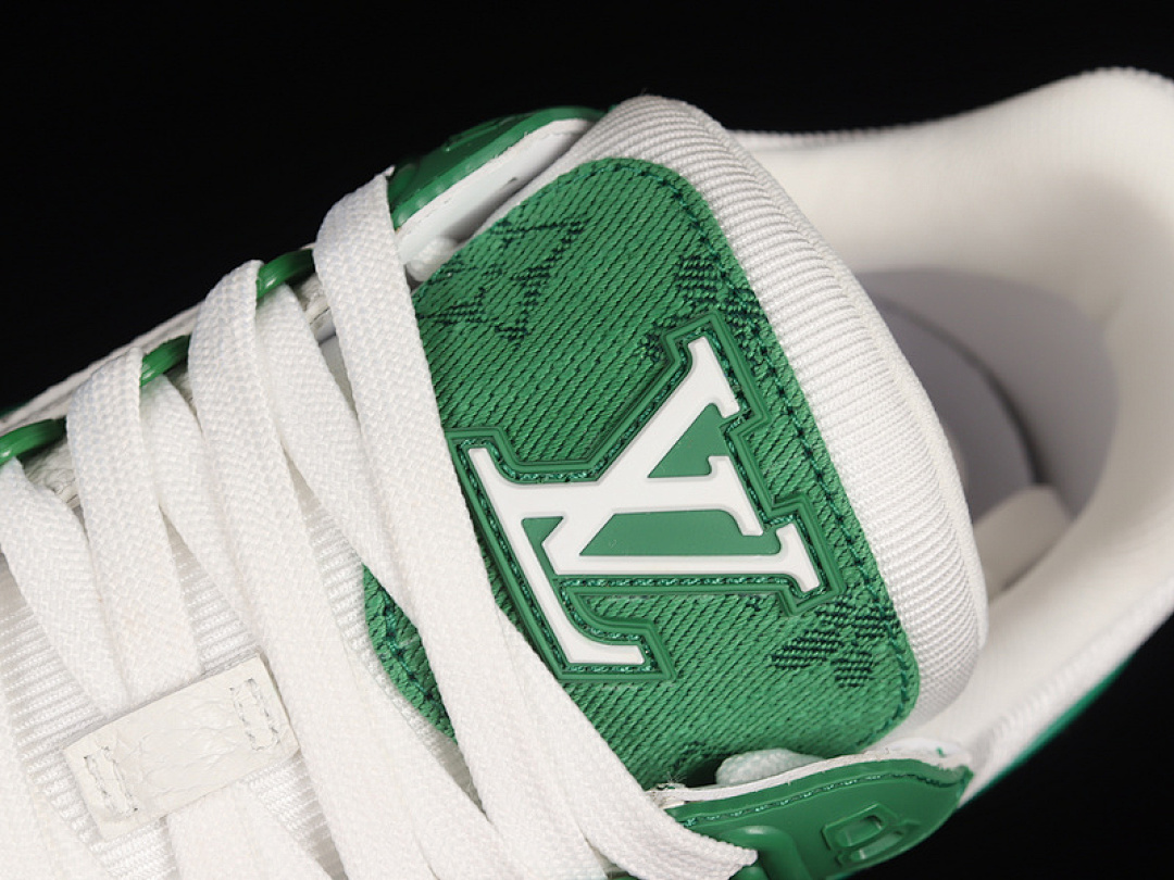 Louis Vuitton [L*V FASHION CATWALK SNEAKERS WHITE/WHITE/GREEN]-[MAN:38-46] - Image 8