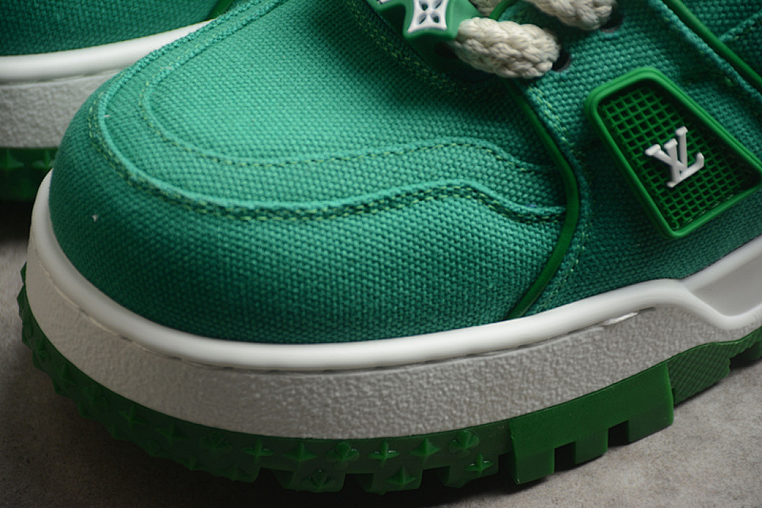 Louis Vuitton [TRAINER MAXI GREEN/WHITE]-[MAN:39-45] - Image 9