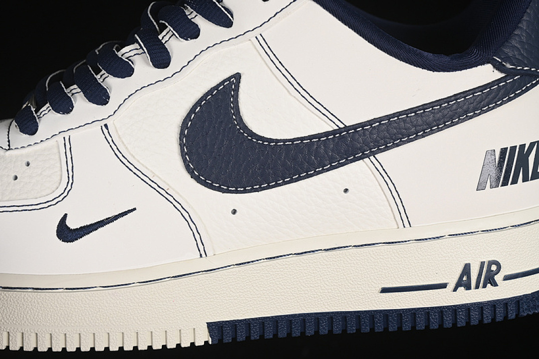 Nike [SC9207-535]-[AIR FORCE 1 07 LOW WHITE/BLUE]-[WOMAN:36-39]-[MAN:40-45] - Image 8