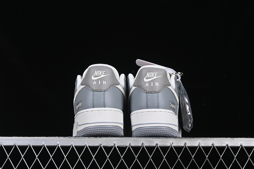 Nike [DM6688-023]-[AIR FORCE 1 07 LOW SUPREME WHITE/GREY/RED]-[WOMAN:36-39]-[MAN:40-45] - Image 14