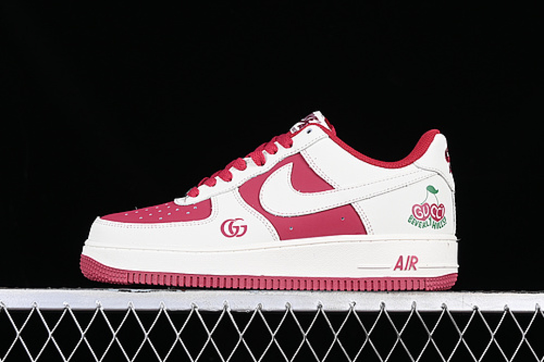 Nike [BS9055-702]-[AIR FORCE 1 07 LOW WHITE/RED]-[WOMAN:36-39]-[MAN:40-45], photo 1