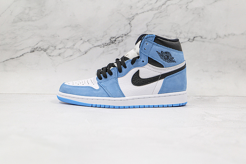 Jordan AIR Jordan 1 RETRO HIGH OG WHITE/UNIVERSITY BLUE/BLACK · 555088-134, photo 1