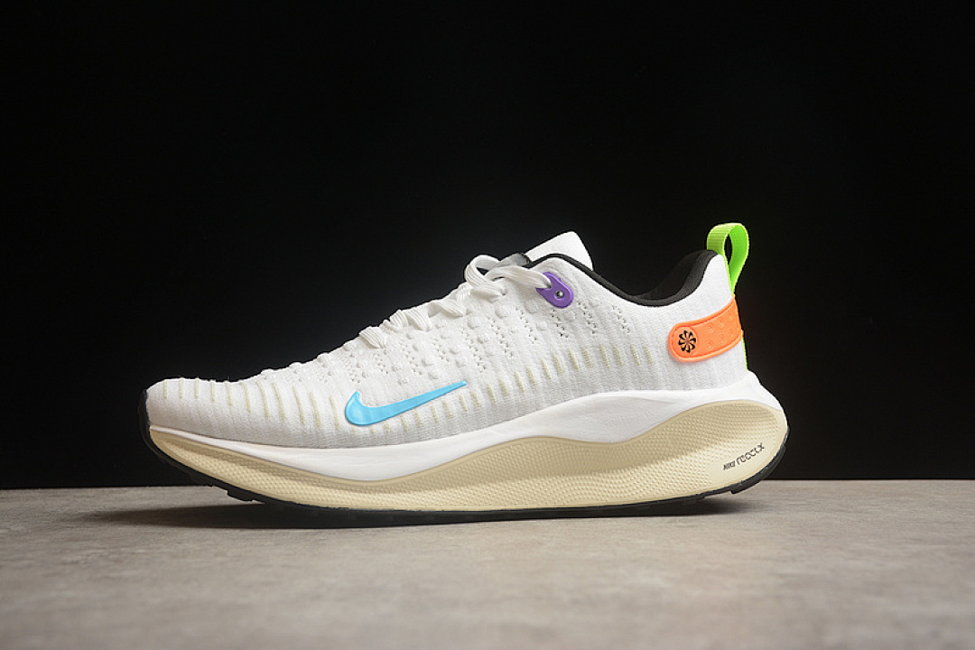 Unbranded [DR2665-104]-[ZOOM INVINCIBLE RUN FK 4 WHITE/BLUE/ORANGE/GREEN]-[WOMAN:36-39]-[MAN:40-45], photo 1