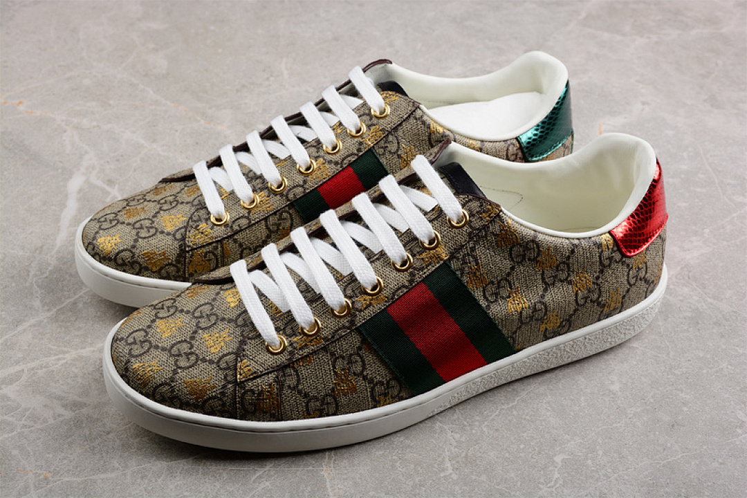 Gucci [GU*CCI DISTRESSED SCREENER SNEAKERS BROWN/NAVY BLUE/RED]-[WOMAN:35-39]-[MAN:40-44] - Image 11