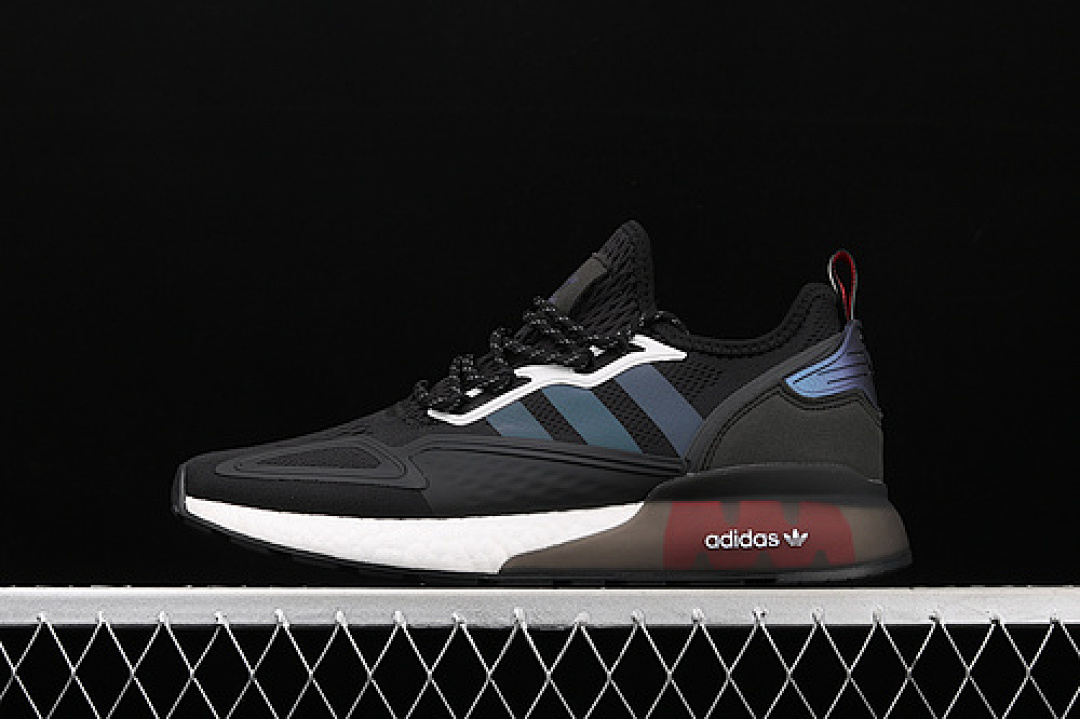Unbranded [FX7475]-[ZG ZX 2K BOOST SHOES CORE BLACK/CLOUD WHITE/BLUE]-[WOMAN:36-39]-[MAN:40-45], photo 1