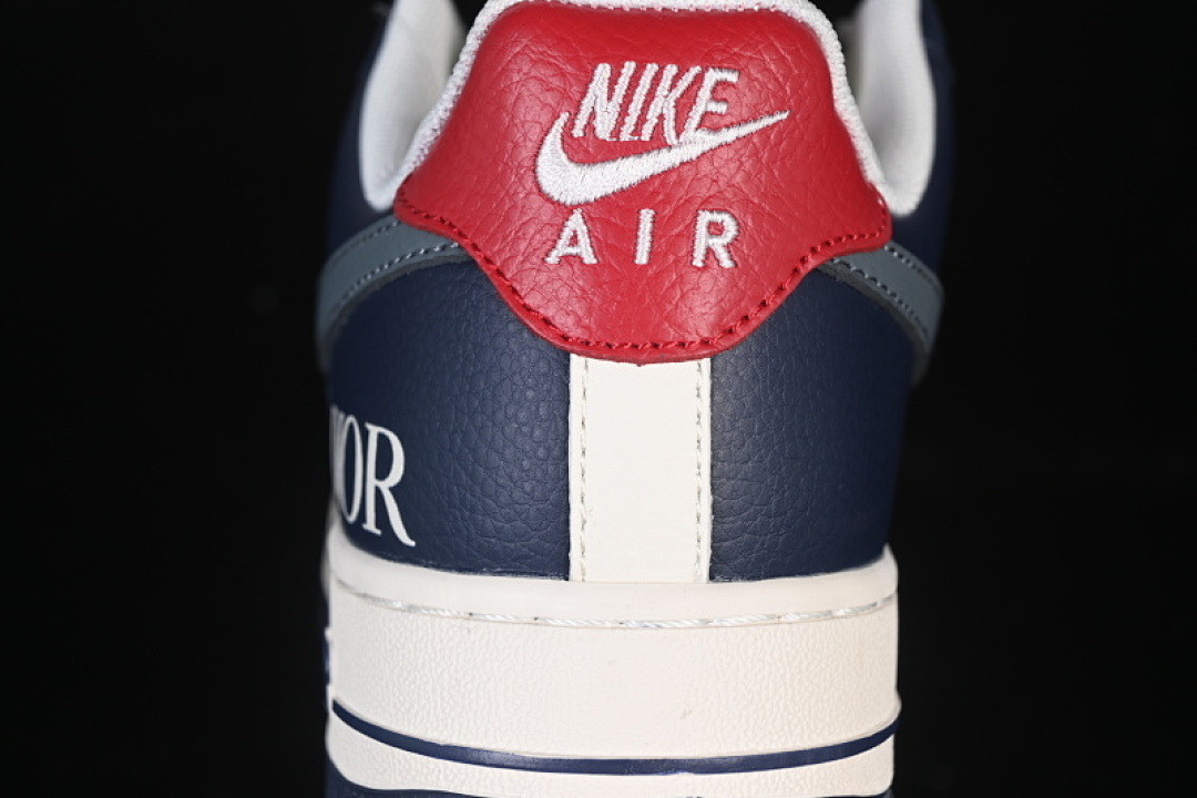 Nike [XD2588-603]-[AIR FORCE 1 07 LOW CASUAL SNEAKERS WHITE/BLUE/GREY]-[WOMAN:36-39]-[MAN:40-45] - Image 6
