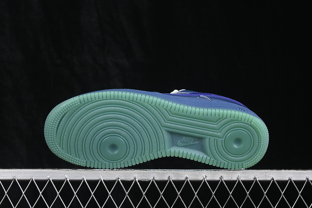 Nike [IO4489-400]-[AIR FORCE 1 07 LOW CASUAL SNEAKERS NAVY BLUE/BLUE]-[WOMAN:36-39]-[MAN:40-46] - Image 14