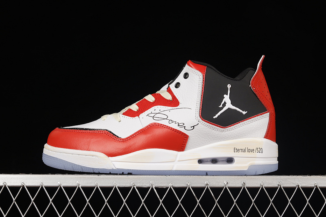 Jordan [AR1002-104]-[AIR JORDAN COURTSIDE 23 GS WHITE/BLACK/RED]-[WOMAN:36-39]-[MAN:40-45], photo 1