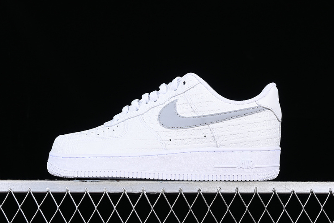 Nike [FJ4823-100]-[AIR FORCE 1 LOW SINCE 1982 SUMMIT WHITE/METALLIC SILVER/WHITE/SAIL], photo 1