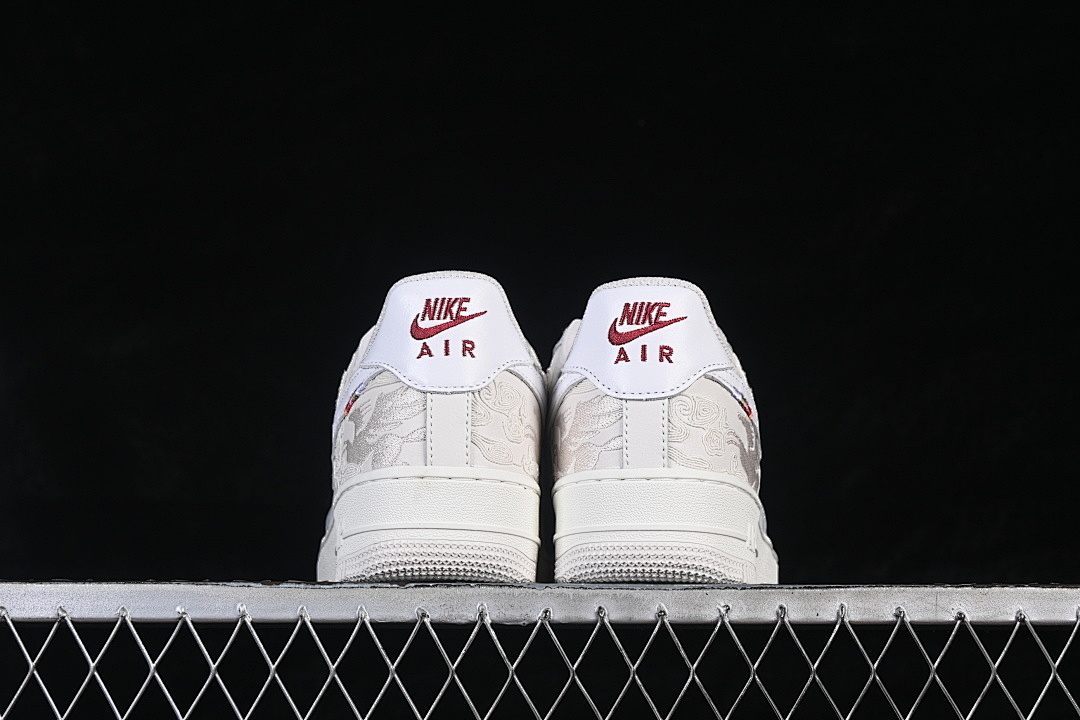 Nike [IQ1119-011]-[AIR FORCE 1 07 LOW CASUAL SNEAKERS WHITE/PURE WHITE]-[WOMAN:36-39]-[MAN:40-47.5] - Image 13