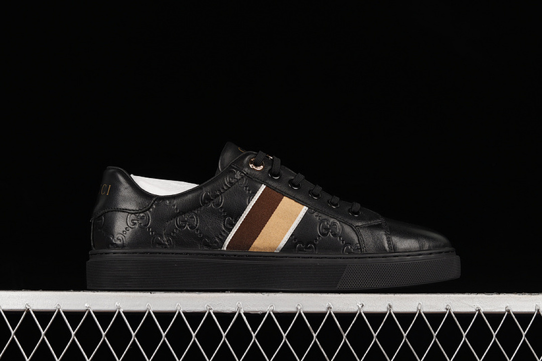 Gucci [02JPO6805]-[GU*CCI SCREENER GG HIGH-TOP SNEAKER BLACK/BLACK/GOLD]-[MAN:38-44] - Image 16
