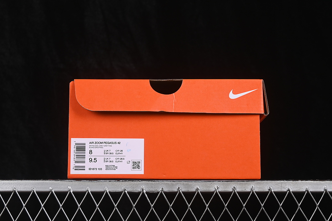 Nike [IB1873-103]-[AIR ZOOM PEGASUS 42 BREATHABLE RUNNING SHOES GREY/WHITE]-[WOMAN:39]-[MAN:40-46] - Image 11