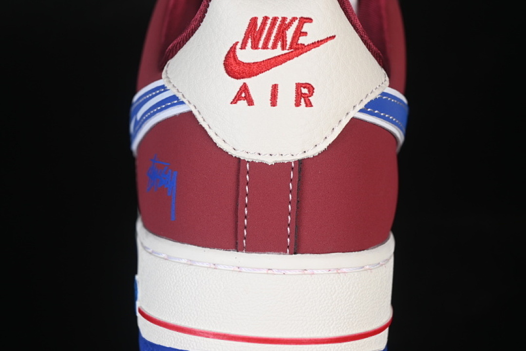 Nike [SY1388-005]-[AIR FORCE 1 07 LOW WHITE/RED/NAVY BLUE]-[WOMAN:36-39]-[MAN:40-45] - Image 7