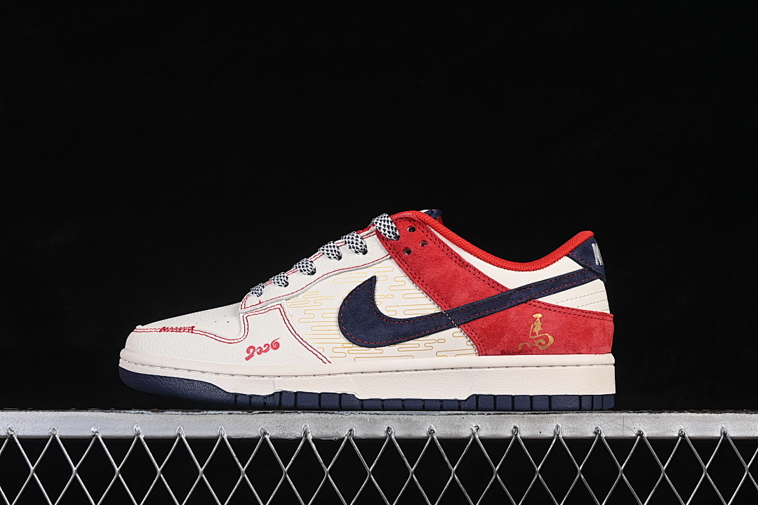 Unbranded [QW5288-112]-[SB DUNK LOW LOW-TOP CASUAL SKATE SHOES WHITE/RED/BLACK]-[WOMAN:36-39]-[MAN:40-45], photo 1