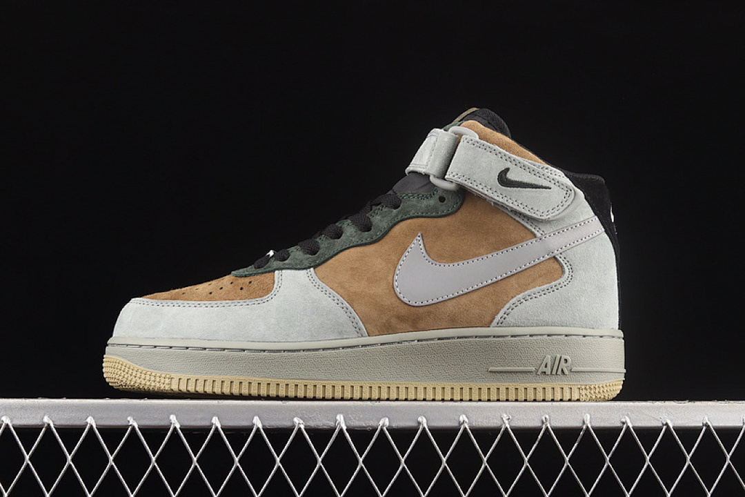 Nike [CQ5059-118]-[AIR FORCE 1 LOW CHRISTMAS DARK GREY/DARK GREEN/BROWN/BLACK]-[UNISEX:36-45], photo 1
