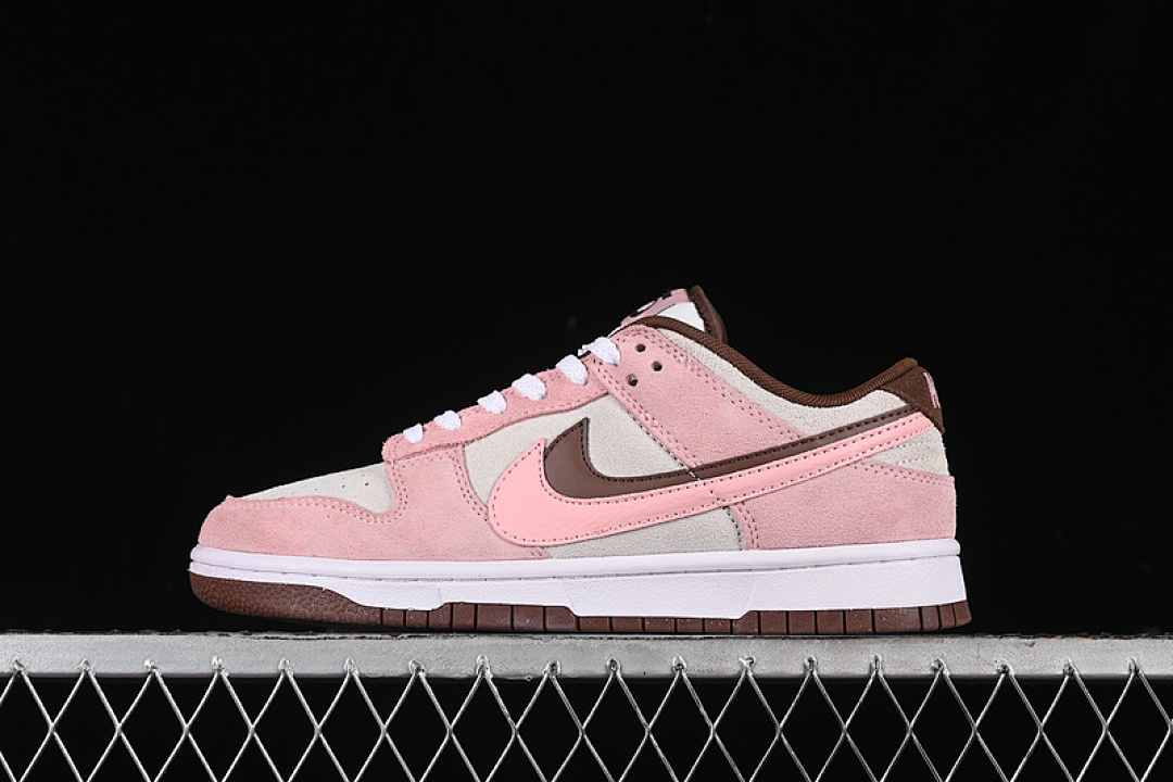 Nike DUNK LOW SB 85 WHITE/PINK/BROWN · HV1799-161, photo 1
