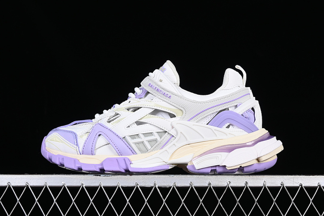 Purple Balenciaga TRACK 2 4 0 WHITE/PURPLE · W3AE25711, photo 1