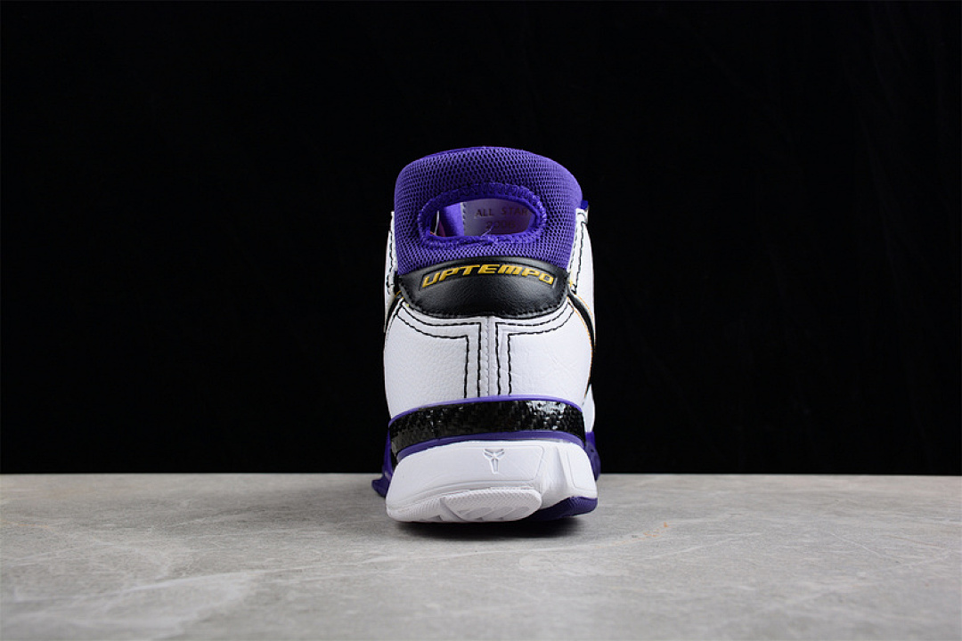 Nike [AQ2728-105]-[ZOOM KOBE 1 PROTRO 81 POINTS WHITE/BLACK/COURT PURPLE]-[MAN:40-46] - Image 9