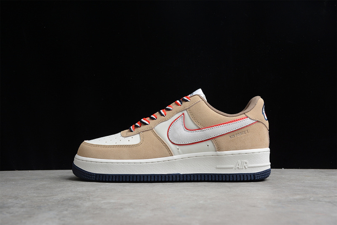 Nike Nike AIR FORCE 1 LOW 07 WB WHITE/KHAKI/BLACK-RED · DQ5079-001, photo 1