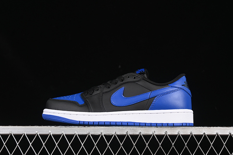 Jordan AIR Jordan 1 LOW BLACK/ROYAL/SUMMIT WHITE · IB1981-004, photo 1