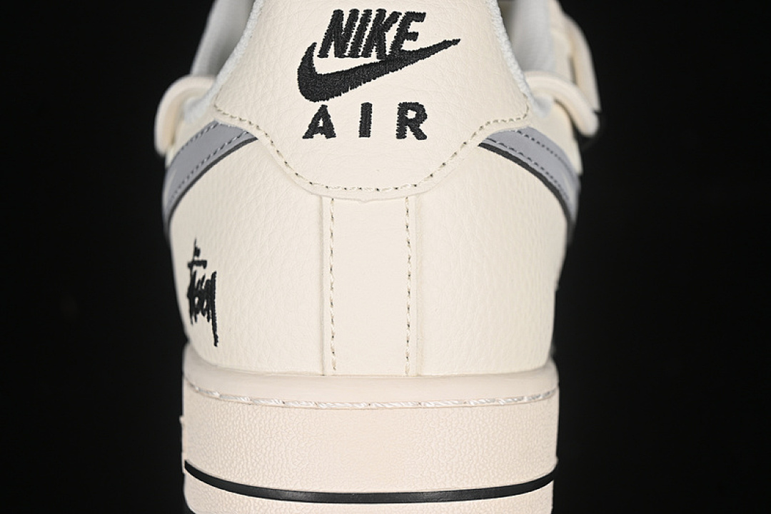 Nike [DM6868-073]-[AIR FORCE 1 07 LOW WHITE/GREY/BLACK]-[WOMAN:36-39]-[MAN:40-45] - Image 7