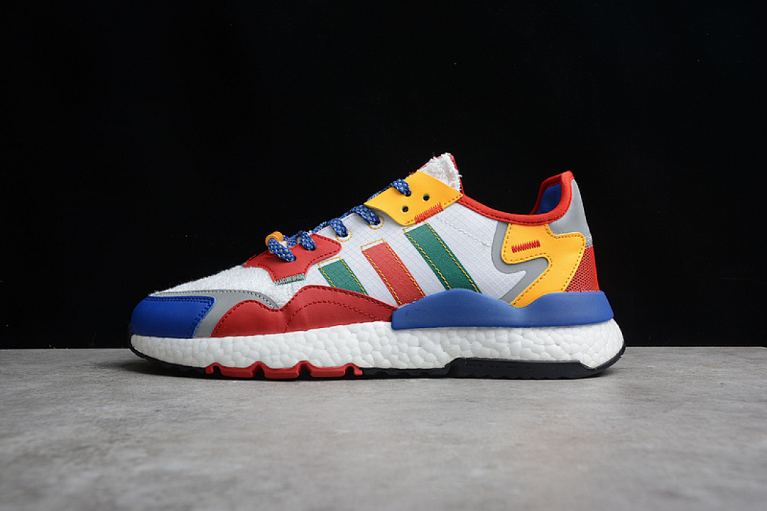 NITE JOGGER BOOST SHOES CLOUD WHITE/MULTI-COLOR · FE1957, photo 1