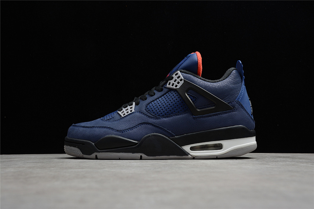 Jordan [SALE][CQ9597-401]-[AIR JORDAN 4 RETRO WINTER LOYAL BLUE/WHITE-HABANERO RED-BLACK]-[MAN:40-46], photo 1