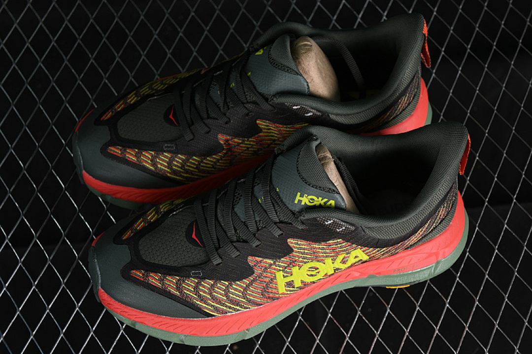 Hoka [1129930 IFST]-[HOKA ONE MAFATE SPEED 4 GREEN/ORANGE]-[WOMAN:36-39]-[MAN:40-45] - Image 11