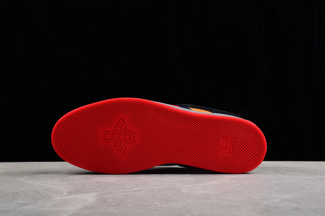 Gucci [GU*CCI ACE EMBROIDERED LOW-TOP BLACK/ORANGE/RED]-[MAN:40-45] - Image 14