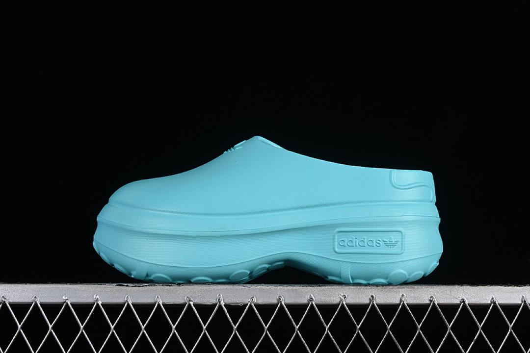 Adidas [IE7051]-[ADIFOM STAN SMITH PLATFORM MULE FLASH AQUA/FLASH AQUA/CORE BLACK]-[UNISEX:36-44] - Image 15