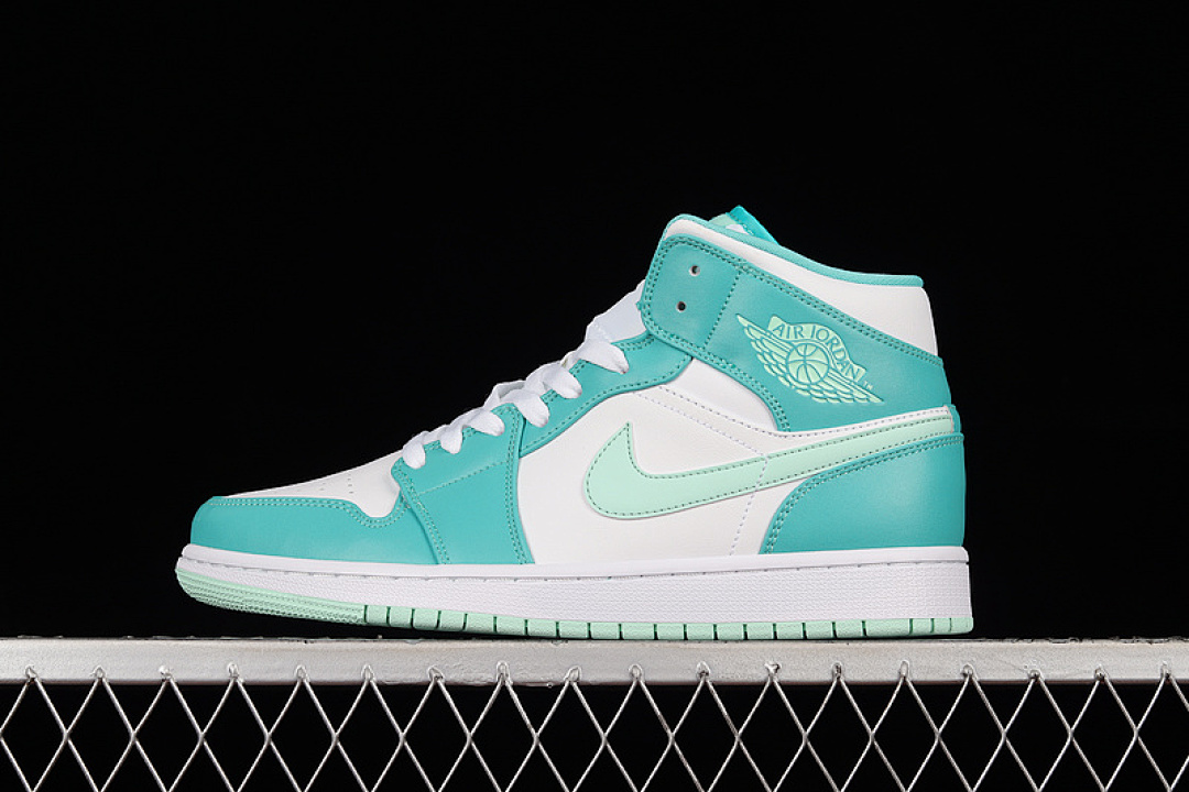 Jordan [DV2229-300]-[AIR JORDAN 1 MID MARINE GREEN WASHED TEAL/MINT FOAM/WHITE]-[WOMAN:36-39], photo 1