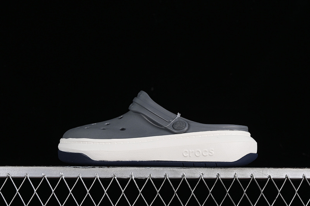 Crocs [CROCS CROCSBAND FULL FORCE WHITE/GREY]-[WOMAN:36-39]-[MAN:40-46], photo 1
