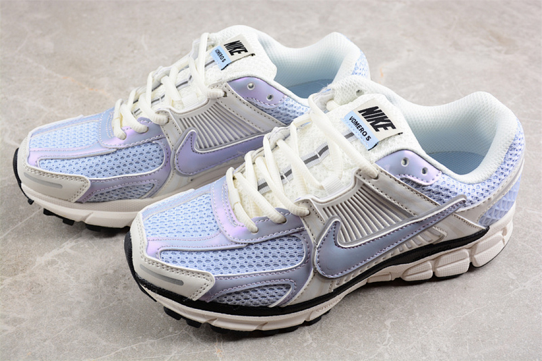 Nike [FJ4588-025]-[ZOOM VOMERO 5 SP WHITE/BLACK/GREY/PURPLE/BLUE]-[WOMAN:36-40] - Image 10