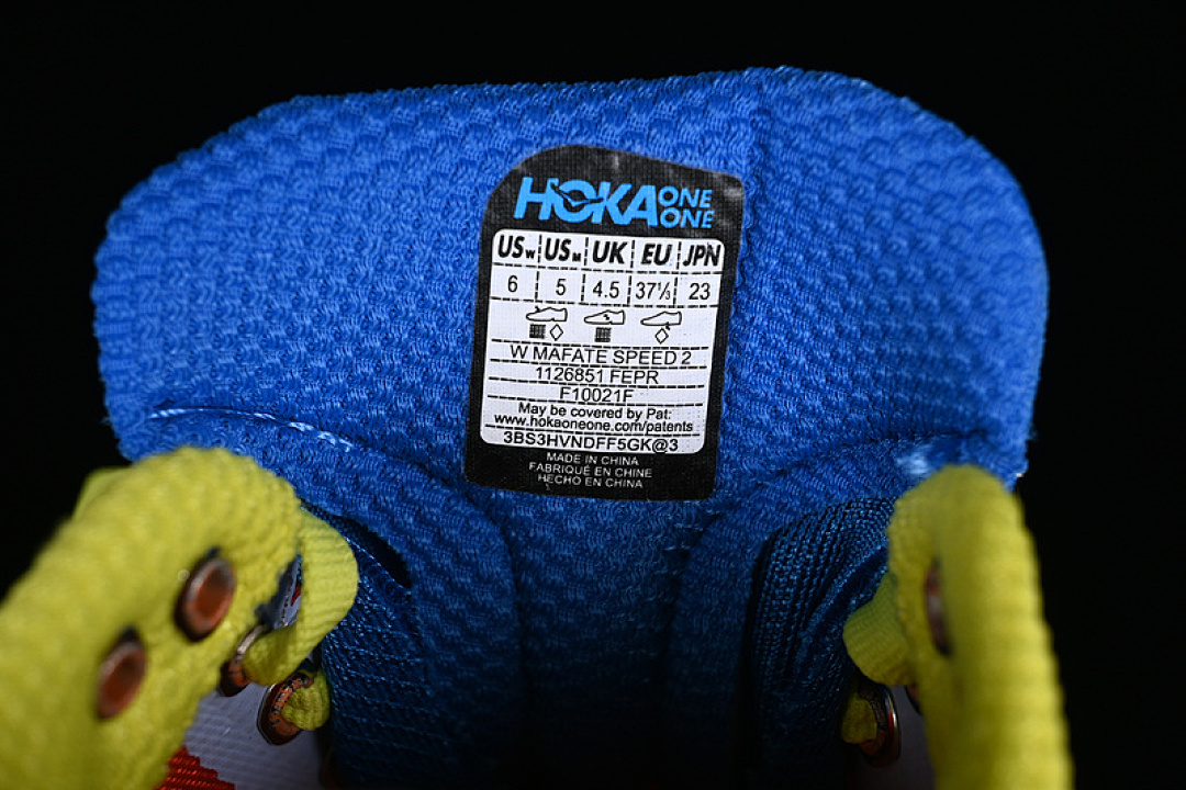 Hoka [1126851 FEPR]-[HOKA MAFATE SPEED 2 ORANGE/BLUE/YELLOW]-[WOMAN:36-39]-[MAN:40-46] - Image 6