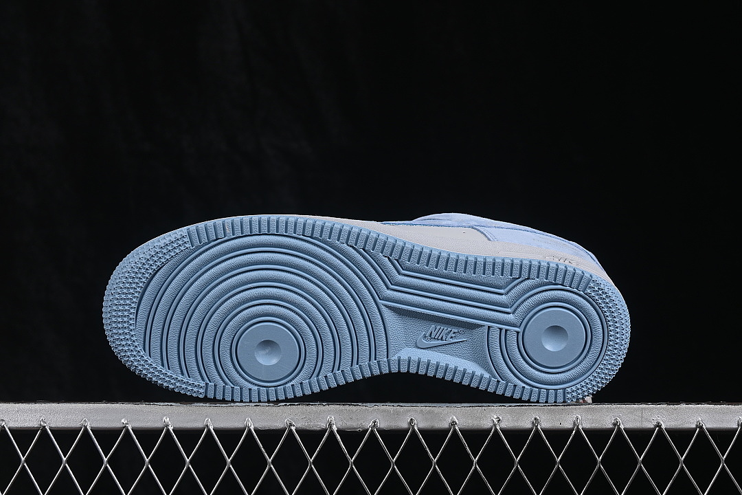 Nike [RD1988-003]-[AIR FORCE 1 07 LOW CASUAL SNEAKERS LIGHT BLUE/GREY]-[WOMAN:36-39]-[MAN:40-45] - Image 14