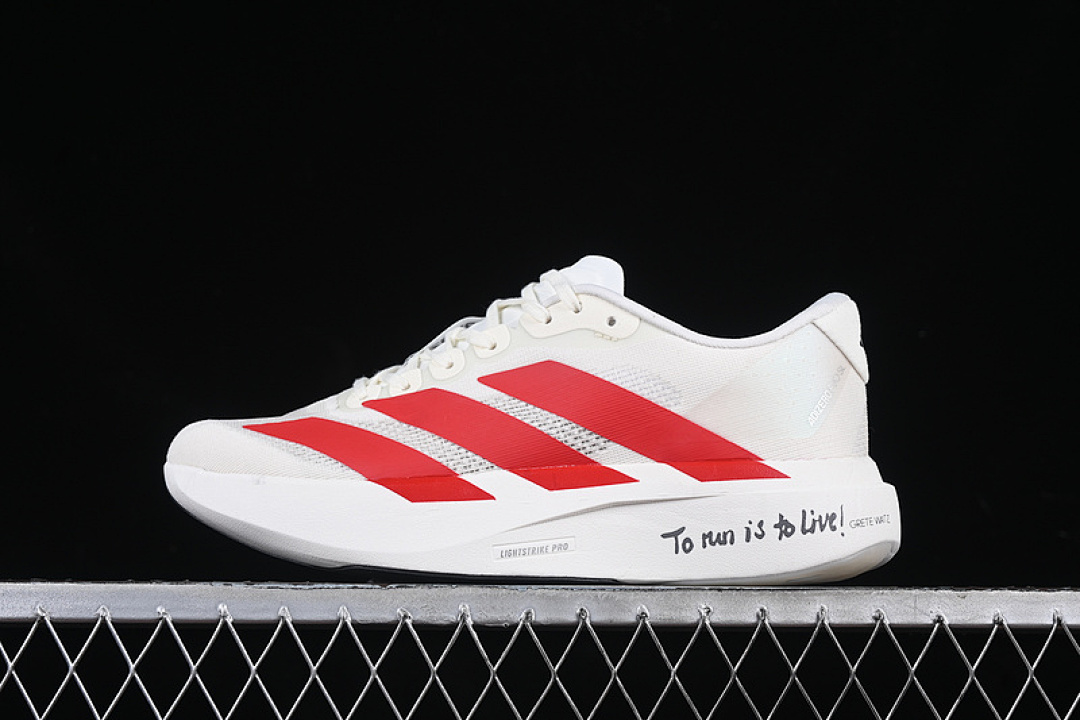 Adidas [JS1183]-[ADIZERO EVO SL WHITE/RED/BEIGE]-[WOMAN:36-39]-[MAN:40-45], photo 1