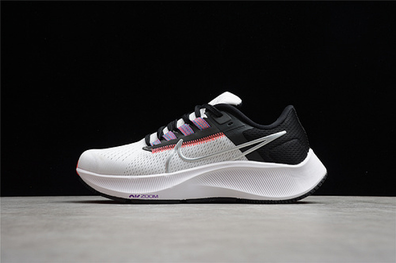 Nike Nike AIR ZOOM PEGASUS 38 WHITE/BLACK/FLASH CRIMSON/METALLIC SILVER · CW7358-101, photo 1
