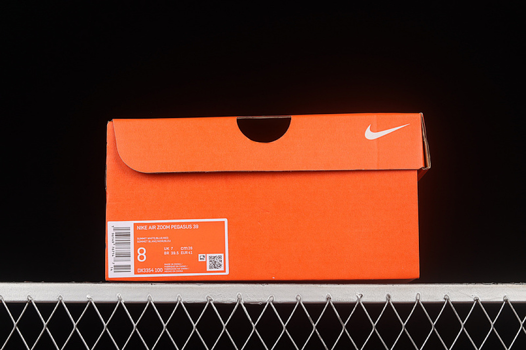 Nike [DX3354-100]-[AIR ZOOM PEGASUS 39 CLOUD WHITE/BLUE/ORANGE]-[MAN:39-45] - Image 11