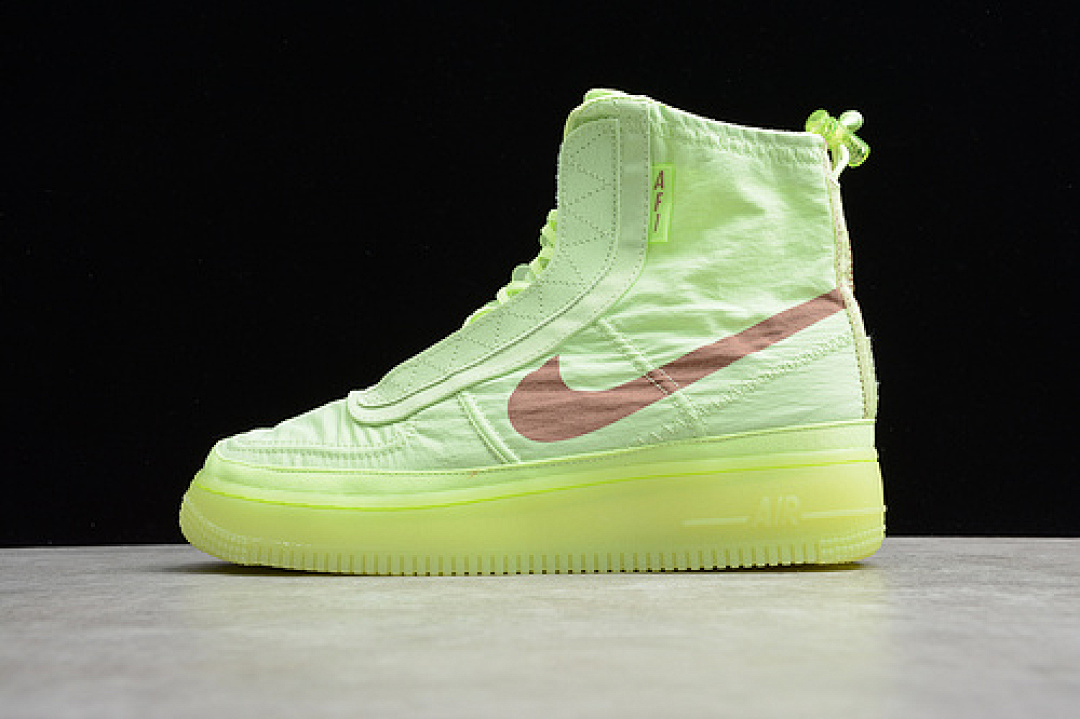 Nike Nike [BQ6096-700]-[AIR FORCE 1 HIGH SHELL YELLOWISH GREEN/DESERT YELLOW]-[UNISEX:35.5-42], photo 1