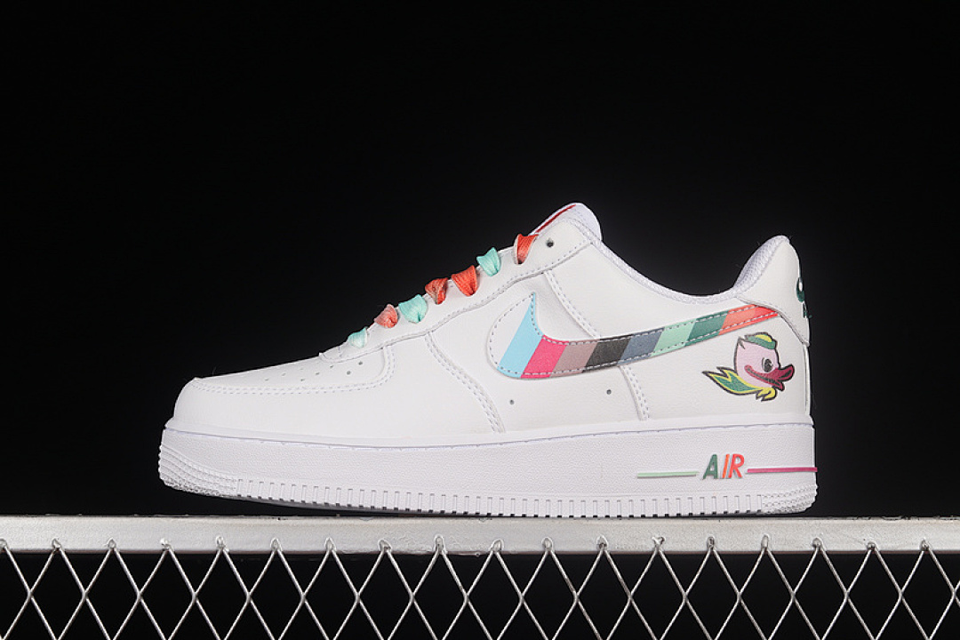 Nike [DH9595-100]-[AIR FORCE 1 LOW 07 WHITE/MULTI-COLOR/WHITE]-[WOMAN:36-39]-[MAN:40-45], photo 1