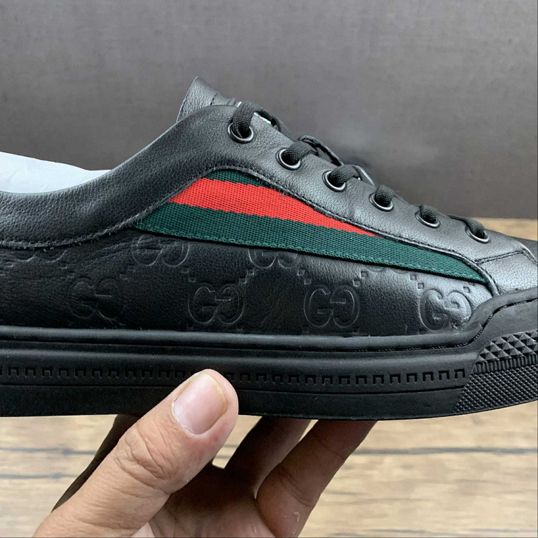 Gucci [GU*CCI CASUAL SNEAKERS BLACK/GREEN/RED]-[MAN:38-44] - Image 7