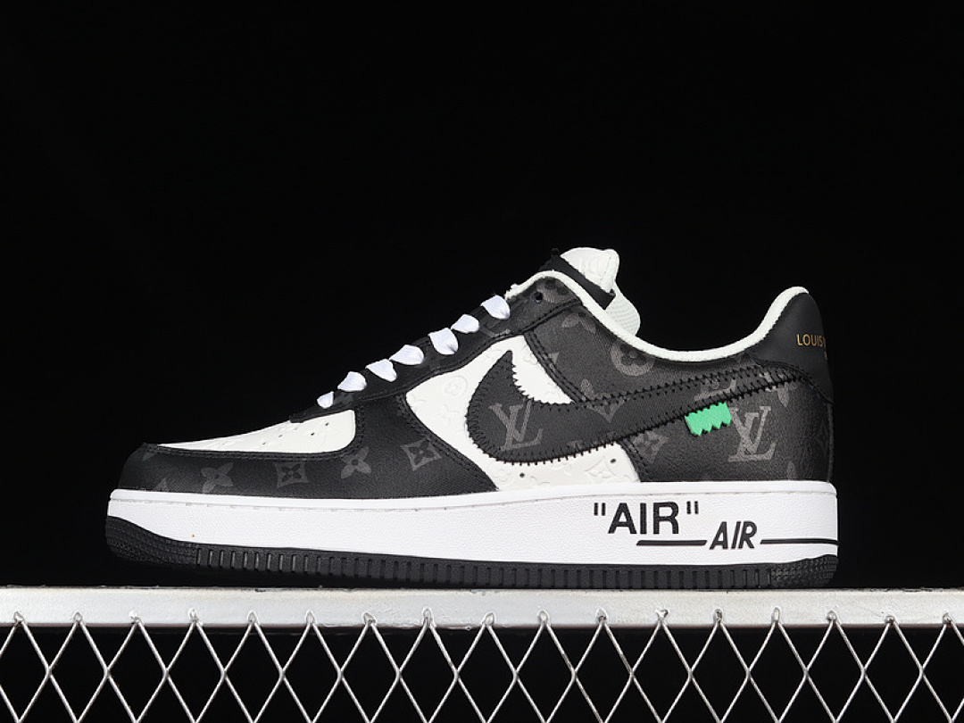 Nike [AIR FORCE 1 LOW 07 X L*V BLACK/BLACK/WHITE]-[WOMAN:36-39]-[MAN:40-46], photo 1