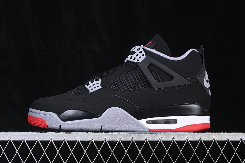 AIR Jordan 4 RETRO AJ4 BASKETBALL SHOES BLACK/INKINESS · IX8180-001, photo 1